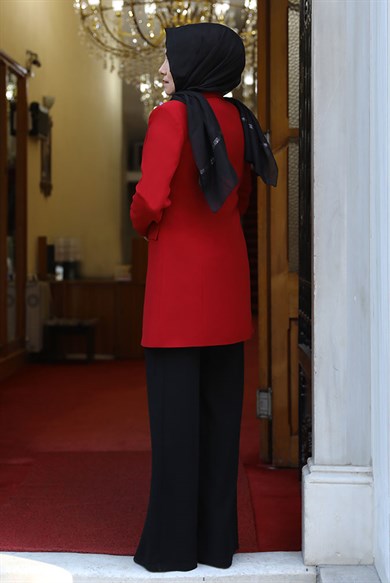Pınar Şems Bleazer Ceket Kırmızı